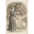 thumbnail image 3 of Lorenz Frølich 11x14 Black Modern Framed Museum Art Print Titled - A Mother and Two Children Playing Blind Man's Bluff (1835-1903), 3 of 5