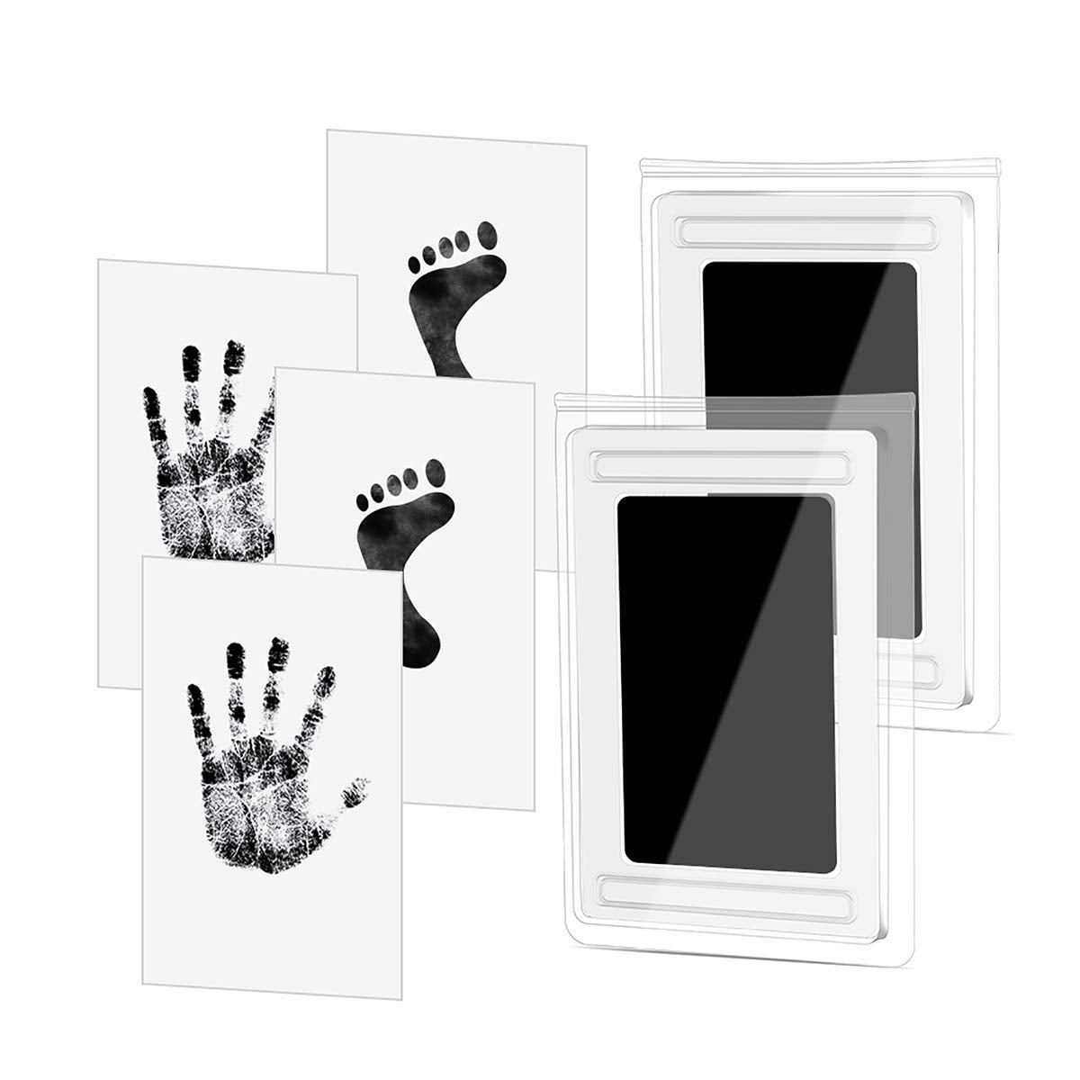 Newborn Hand print Footprint Kit Ink Pad Mark Baby Shower Gift Christening 