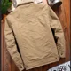 thumbnail image 5 of Chaqueta de invierno informal para exteriores para hombre, nueva chaqueta gruesa y cálida para hombre, parka informal de cordero, chaqueta de moda para hombre, ropa de terciopelo militar para hombre, 5 of 5