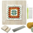 thumbnail image 2 of Wooden Crochet Blocking Board Handcrafted Knitting Blocking Mat Set for Knitting Needlework, 2 of 9