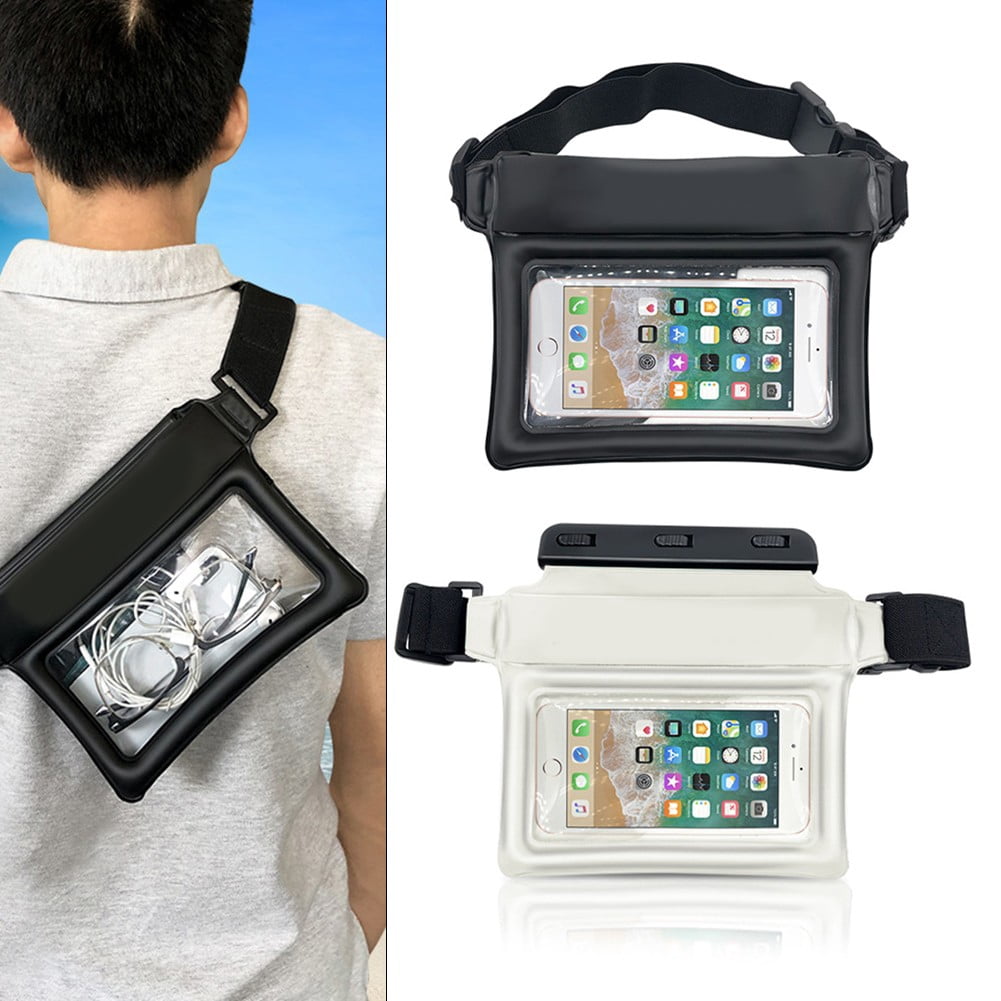 Waterproof Phone Pouch Fanny Pack Floating Dry Bag Swimming Waist Bag Underwater
