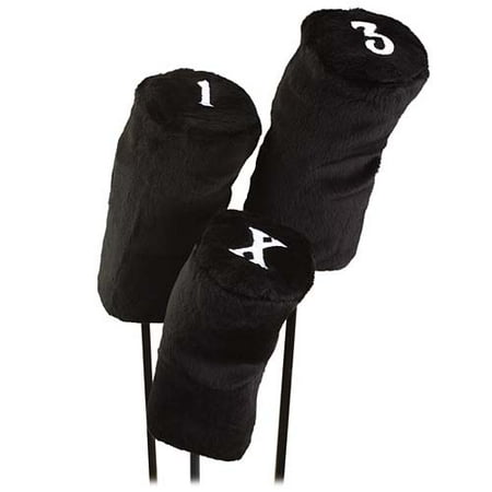 3 Deluxe Fur Headcovers