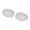 White, variant on Toilet Plunger Holder and Drainer Set Efficient Bathroom Storage Quick Dry Ventilated Plunger Organization Tray 2pcs
