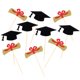thumbnail image 1 of FELTECHELECTR 10 adornos para tartas de graduación, certificados de graduación, letreros para decoración de fiestas., 1 of 6