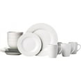 thumbnail image 1 of walmart Basics 16-Piece Dinnerware Set, Plates, Bowls, Mugs, Service for 4, White, 1 of 8