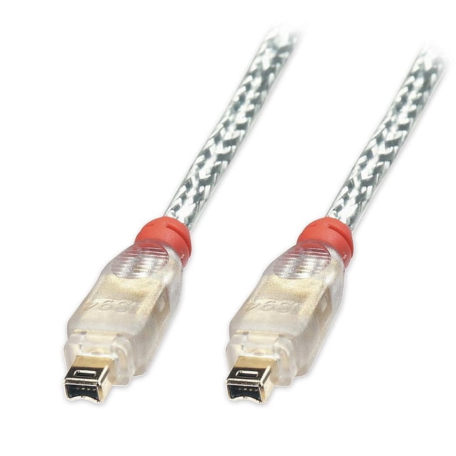 Cable FireWire Lindy 4 Pines Macho a Macho 1m Transparente