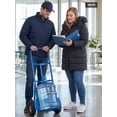thumbnail image 4 of Wantdo Women's Plus Size Jacket Warm Winter Coat Padded Waterproof Jacket with Hood Dark Grey 4XB, 4 of 10