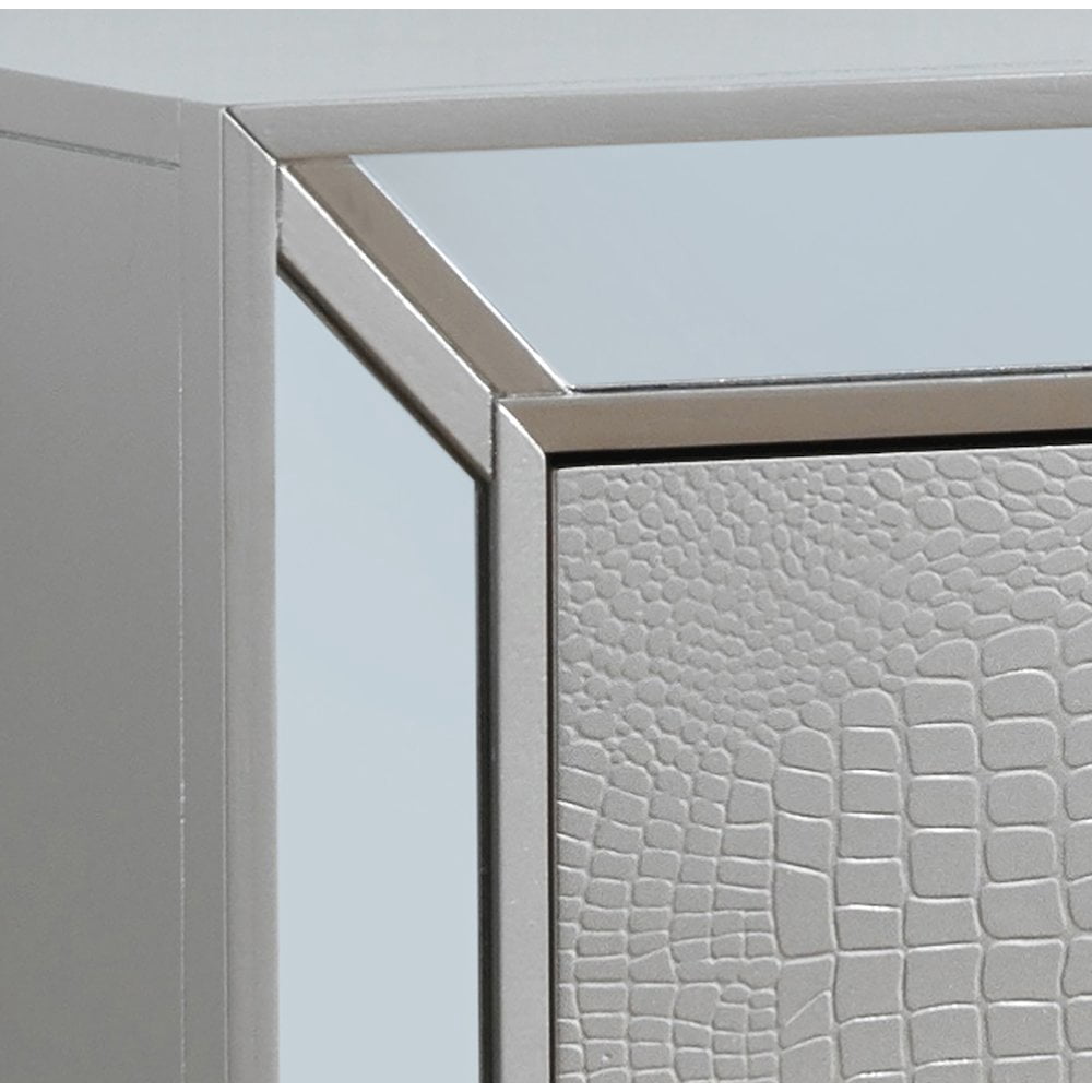 Glory Furniture Hollywood Hills Nightstand in Champagne Color