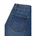 thumbnail image 5 of Wonder Nation Girls Denim Shorts, Size 5-18, 5 of 5