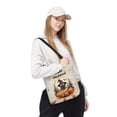 thumbnail image 2 of Happy Halloween Pug Witches Hat Pumpkin Carving All Over Print 3D Canvas Tote Bag Dog Lover Gifts Reusable Handbag - 02019, 2 of 5