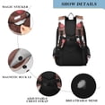 thumbnail image 4 of FORMRS Unisex School Backpack 17" Student Travel Bag with Laptop Compartment, White Chocolate Cakes, 4 of 7