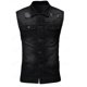 thumbnail image 3 of Denim Vest Men Lapel Sleeveless Slim Fit Casual Jean Vest3XL, 3 of 4
