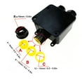 thumbnail image 3 of Junction Terminal Box, Practical Black Junction Box, Dustproof Railways Firefighting Equipment Sewage Treatment Plants for, 3 of 8