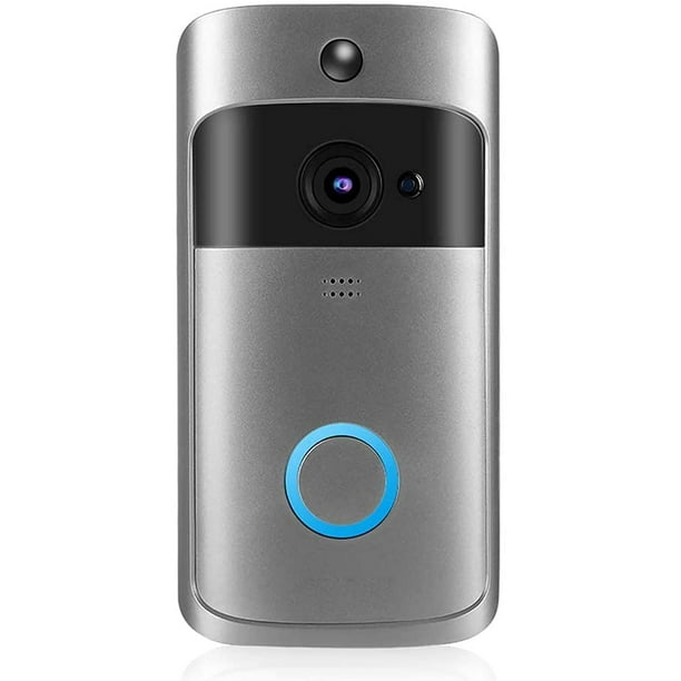 Sonnette connectée sans fil Wi-Fi avec Caméra de sécurité Interphone Vidéo