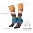 thumbnail image 4 of Naloa Underwater Plant Dolphin Thigh High Socks Extra Long Stretchy Sock Women Over Knee High Opaque Stocking Daily Wear, 4 of 6