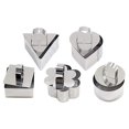 thumbnail image 1 of Cake Mould Mousse Rings, Cake Mold Baking Rings, Cake Ring, Cake Circle with Pusher Biscuit, Mini Cookie Cutters, 1 of 5