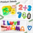 thumbnail image 5 of 41Pcs Polymer Clay Cutters 26 Alphabet Cookie Tools Set Colorful Plastic Letter Fondant Number Tool Polymer Clay Cutter Set, 5 of 5