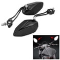 thumbnail image 1 of Garosa Universal Rearview Mirror, Pair 8mm 10mm Universal Motorbike Scooter Motorcycle Rearview Mirror Rear View Side Mirrors, Rear View Mirror, 1 of 7