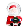 thumbnail image 2 of Christmas Snow Globe, Light Up Resin Glass Snowball Ornament, Holiday Desktop Decor Gift For Teens, 2 of 6