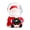 Santa#A, variant on 4.2x3 Inch Christmas Character Snow Globe Resin Base Swirling Snow Desktop Seasonal Ornament Holiday Home Decor GiftSnowman#B)