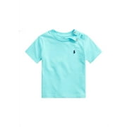 Polo Ralph Lauren Infant Boys' Crewneck Pony T-Shirt (Parakeet, 12M)