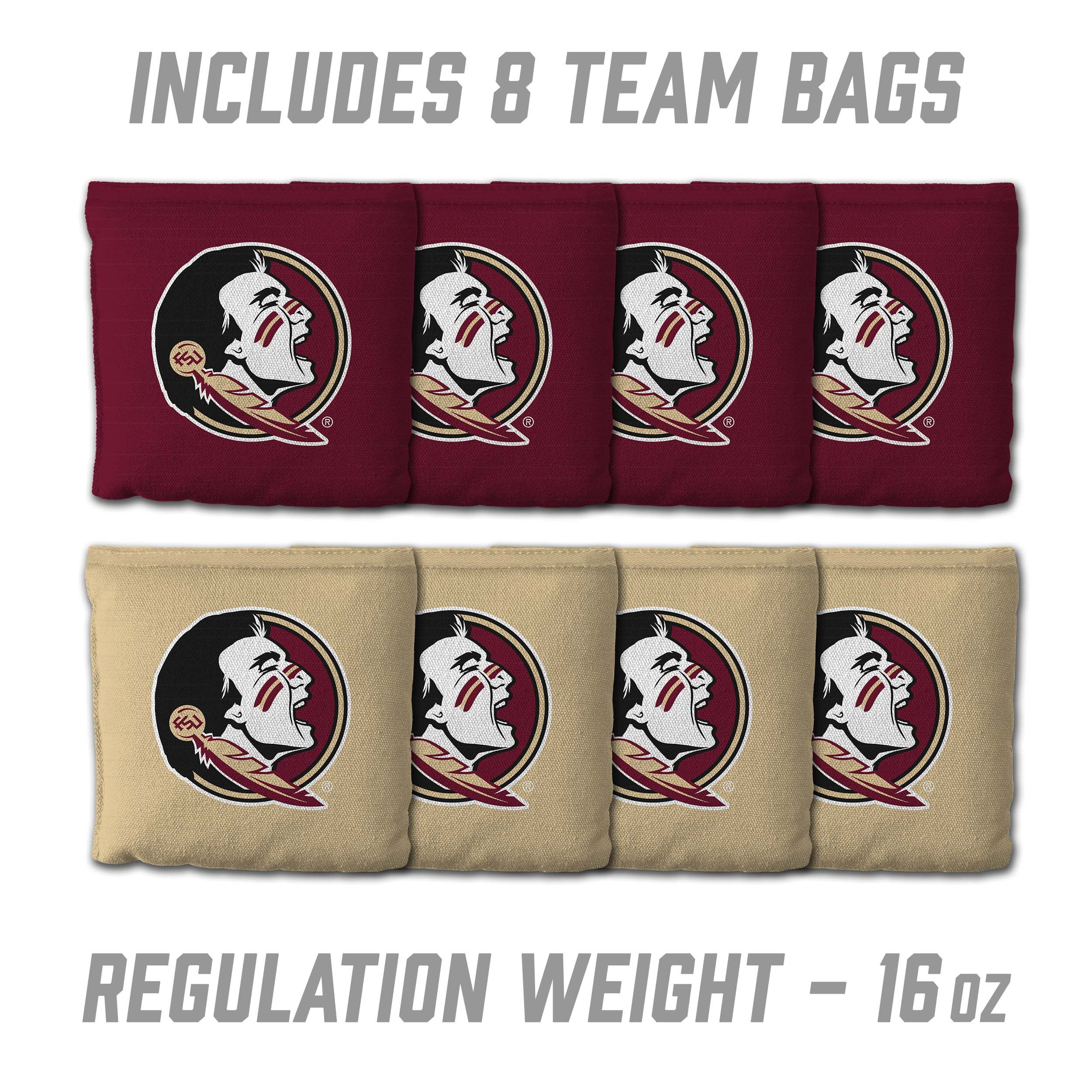 Florida St Seminoles 2x3 MDF Cornhole Game Set