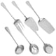 thumbnail image 1 of Stainless Steel Serving Utensils Set for Kids Use Silver Color Portable Flatware 1 Set, 1 of 5