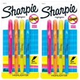 thumbnail image 1 of Iluminadores Sharpie, estilo bolsillo, punta cincelada estrecha, 8 colores, 1 of 6