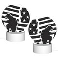 thumbnail image 2 of Naloa Memorial Day1 Acrylic LED Night Light Custom LED Lights Personalized Nightlight Customized Gifts for Family Couples Friends, 2 of 9