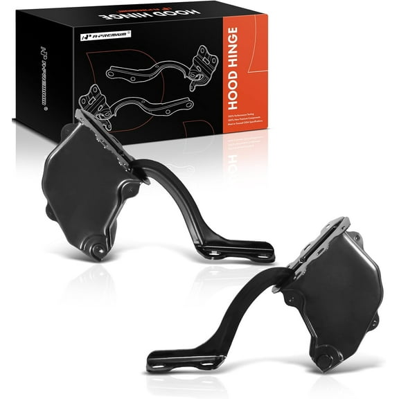 A-Premium Front Driver and Passenger Hood Hinges Compatible with Toyota 4Runner 1984-1989, Pickup 1984-1988, Front Left and Right Side, 2-PC Set, Replace# 5341089105, 5342089105