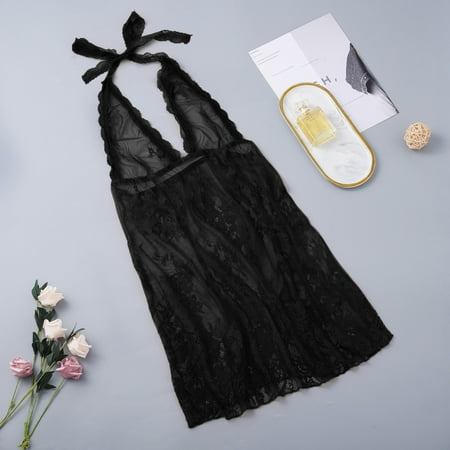 

〖CFXNMZGR〗Lingerie For Women Skirt Nightdress Lace Women Underwear Pajamas Camisole Lace Lingerie