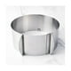 thumbnail image 5 of Molde para tartas ajustable de 20 cm de alto - Molde de acero inoxidable ajustable - Molde para tartas de 20 cm de alto - s202412244395, 5 of 5