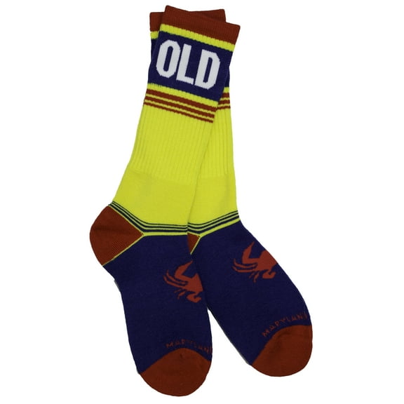 Old Bay Seafood Seasoning Crab Foot Crew Socks