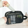 thumbnail image 6 of Portable Mesh Shower Bag for Gym Toiletry Organizer for Travel Bathroom Caddy for Men and Women Ideal for College Camping and Dorm Use, 6 of 7