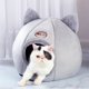 thumbnail image 4 of Casa semicerrada para gatos, felpa suave y transpirable para perros pequeños (XL) Likrtyny  Para estrenar, 4 of 8