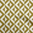 thumbnail image 1 of oneOone Georgette Viscose Dark Olive Green Fabric Geometric Sewing Material Print Fabric By The Yard 42 Inch Wide, 1 of 4