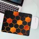 thumbnail image 3 of Alfombrilla de ratón con diseño de panal hexagonal de Anime, accesorios para juegos, mueble para PC, teclado de ordenador, alfombrilla de escritorio, alfombrilla de goma para portátil pequeña, 3 of 5