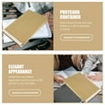 thumbnail image 4 of FUEENIRVA 100Pcs Convenient Document Pouch Vintage Style Kraft Paper for Storage and Paper Organization, 4 of 8