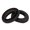 Black, variant on Silicone Ear Pad for Space Over Ear Headphones Protector Sweat-Proof Ear Cushions