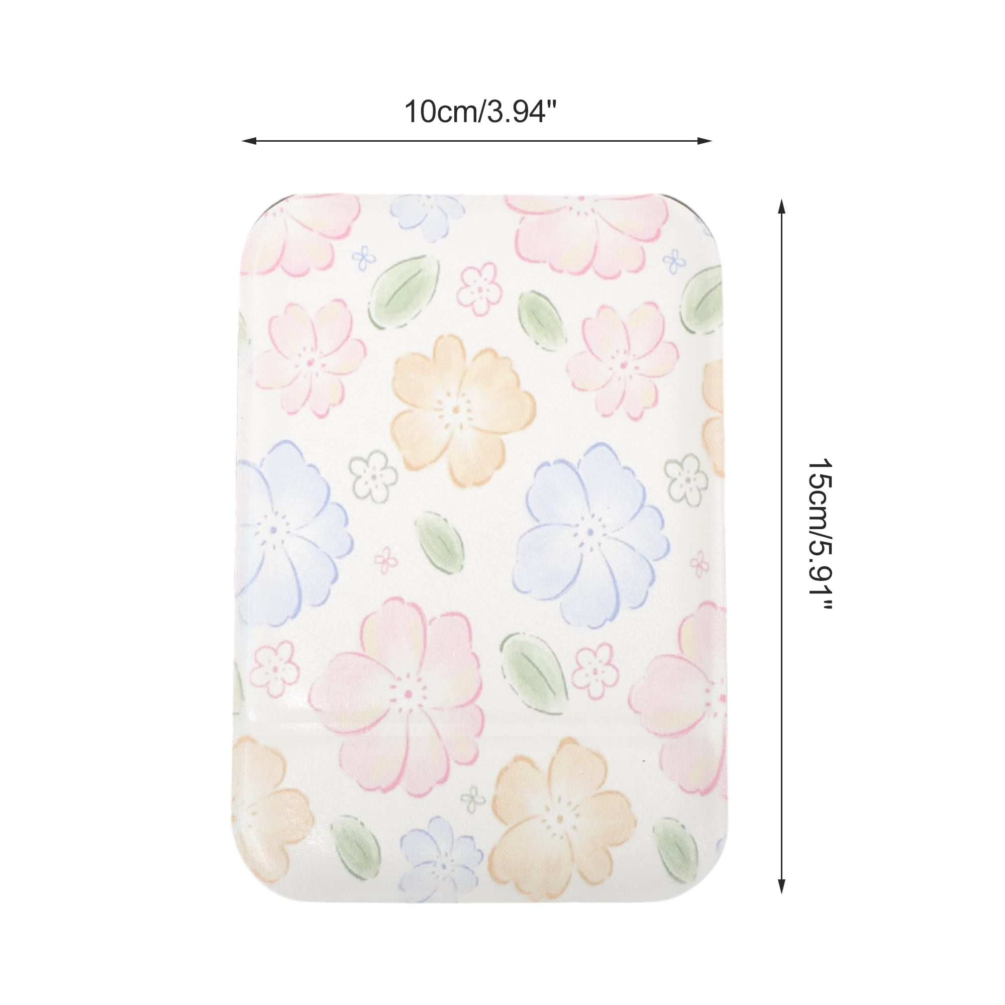 Unique Bargains 1 Pc Women Durable Makeup Mirror for Travel Multicolor Multicolor