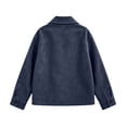 thumbnail image 5 of Gamivast Faux Suede Shacket for Women-Button Down Jacket Collared Long Sleeve Fall Outerwear Coat with Front Pockets, 5 of 7