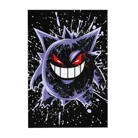 Gengar 300 Piece Puzzles, Wooden Jigsaw Puzzle, Fun And Challenging Family Games