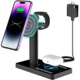 TRAHOO3 in1 Wireless Charger Stand,2022 Upgraded Aluminum