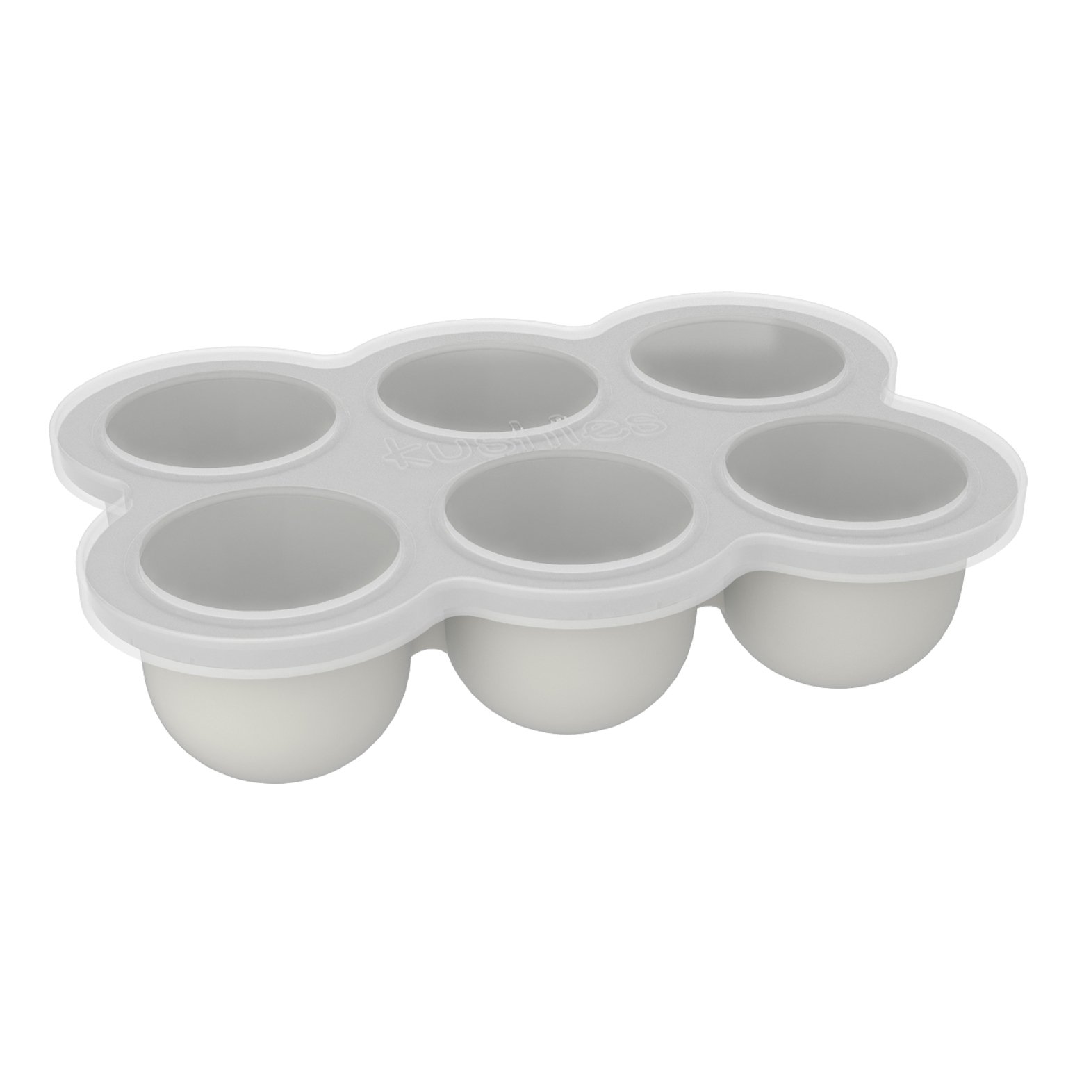 Kushies SiliFreeze Silicone Tray Food Storage, Art and Craft White