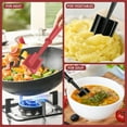 thumbnail image 6 of Bohorizon Meat Chopper Ground Beef Chopper Masher Kitchen Tool Cooking Utensil (Black), 6 of 6