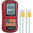 thumbnail image 1 of Dual Channel Digital Thermometer With Two Type K Thermometers With Lcd Backlight For K/j/t/e/r/s/n Thermocouple, 1 of 5