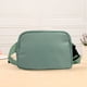 thumbnail image 4 of Bolsa de pecho impermeable de nailon verde para cruzar el cuerpo para hombres y mujeres, bolso de mensajero todo combinado para deportes al aire libre corriendo cinturón de cadera, 4 of 6