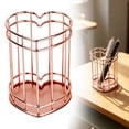 thumbnail image 3 of Metal Pen Holder Desk Organizer, Makeup Brushes Cup, Multi Purpose Pencil Storage Caddy For Home Office, Sleek And Sturdy Design (Multicolor ,10*8), 3 of 9