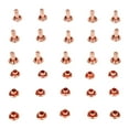 thumbnail image 1 of Metal Studs Rivets, Flat Metal Rivets  Rust  High Hardness  For DIY Leather Crafts 6x8mm,7x8mm,8x6mm,8x8mm, 1 of 8