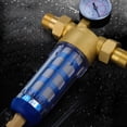 thumbnail image 3 of Sistema de prefiltro de agua para casa, centrifugado, sedimento, 1 pulgada, con manómetro, 40 micras, protector del sistema de agua para agua Macarena Sistema de prefiltro, 3 of 8